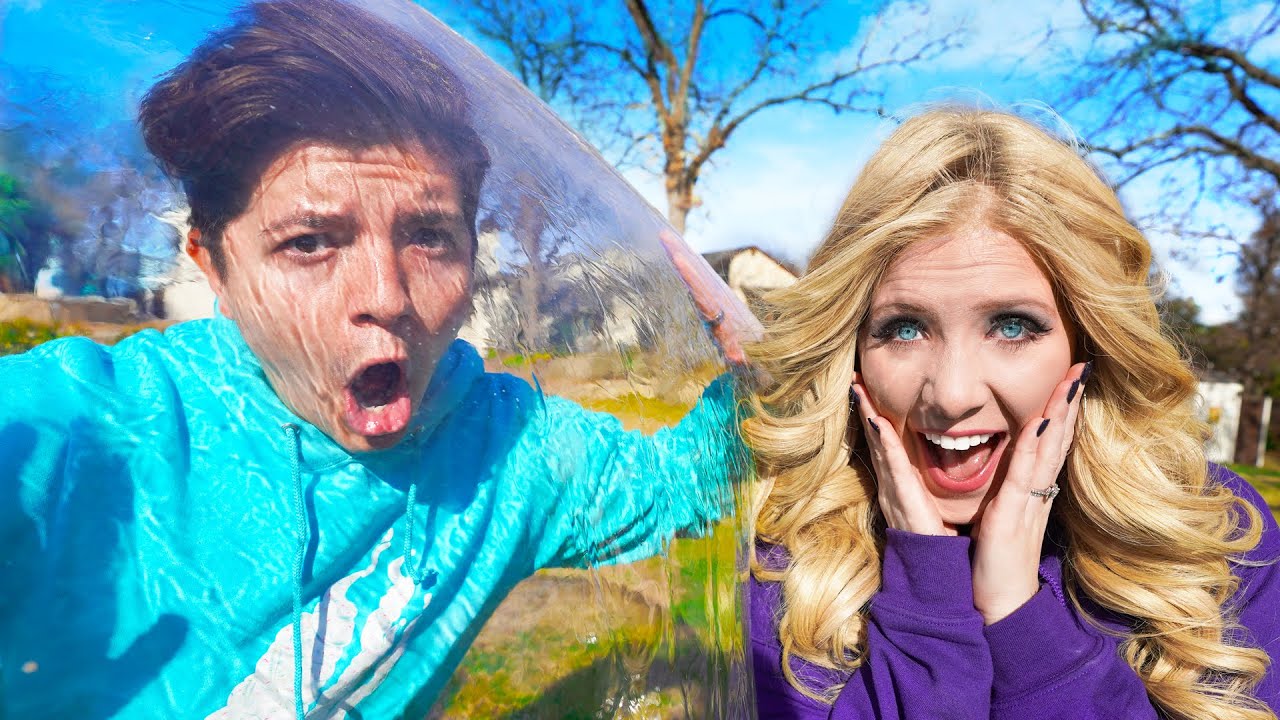 I Trapped Preston in a GIANT Bubble Ball! YouTube