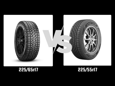 Tire Size 225/65r17 vs 225/55r17