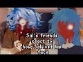 SAL'S Friends React To How SAL lost his face [SALLY FACE] [GCRV] [KINDA SHORT]