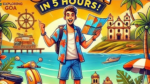 Exploring Goa in 5 hours challenge ft.crazy xyz