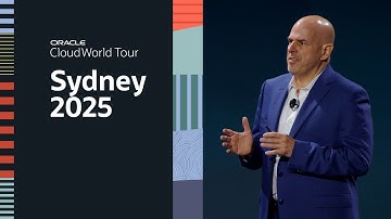 Oracle CloudWorld Tour Sydney 2025: Conference Highlights