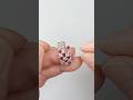 キュービックジルコニアの3段リング/3 row cubic zirconia ring