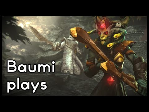 Dota 2 | THE MEDUSA DREAM!! FULL 7 SLOTS + LVL 25 TALENT!! | Baumi Plays Medusa