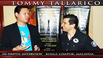 Tommy Tallarico Exclusive Interview | Video Games Live at Istana Budaya in Kuala Lumpur Malaysia