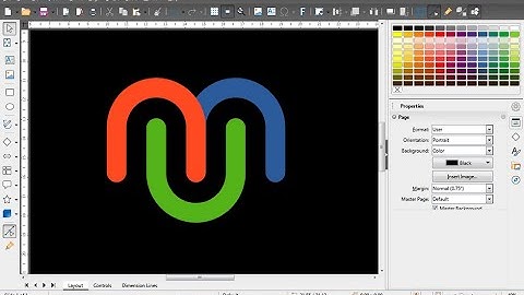 Mendesain Letter Mark Logo Menggunakan LibreOffice Draw