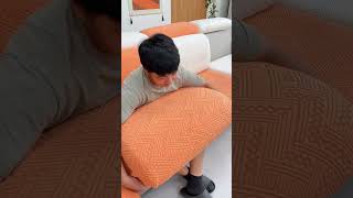 Slipcover KAS Couch Cushion Cover, High-quality Velvet Fabric, Stretch, Fits Various Sizes,Easy Care