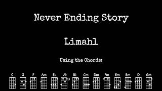 Anoukulele: Never Ending Story - Limahl - Keys of C, E♭