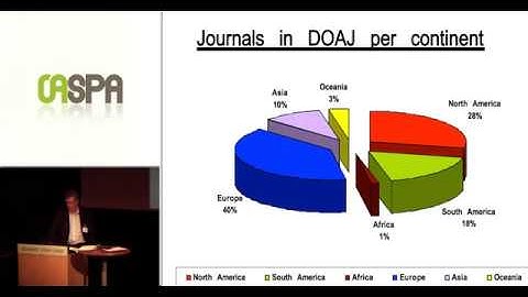 The Directory of Open Access Journals -- The Development of the...