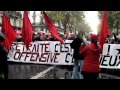 Retraites  manifestation du 6 novembre  paris