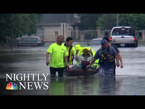 Parts Of Texas Submerged After Heavy Rain Triggers Flash Floods | NBC Nightly News
