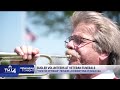 He travels across country sounding taps at veterans' funerals