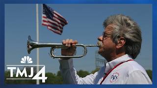 He travels across country sounding taps at veterans' funerals