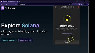How to Stake Solana [Phantom Wallet, Desktop] screenshot 4