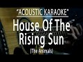 House of the Rising Sun - The Animals (Acoustic Karaoke) 🎤