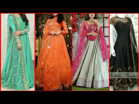 Woman's Designer Indian Indo Western Gown Dresses & Kurtis Styles of 2018 |  PDF