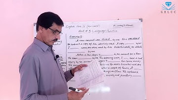 English Class 9 New Course - Unit 4.3 - Exercise 3 - Sindh Textbook Board