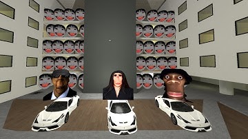 POV OBUNGA ROSHALIA AND UNLIMITED YOSHIE NEXTBOTS GMOD IN HOTEL #garrysmod #yoshiegaming