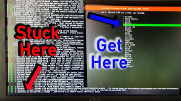 Ubuntu Linux install stuck, freezes, hangs, before install menu loads solved