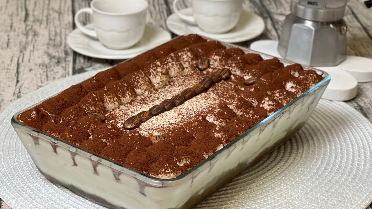 Tiramisù senza Uova Velocissimo