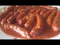 Merguez en saucemerguez with sauce