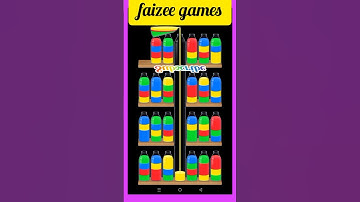 Water Color Sort # 13 ] New Game of Color Water Sort Puzzle Game #faizeegames