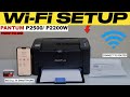 Pantum p2500w p2200w wifi setup connect to router install in smartphone for wireless printing 