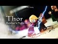 Lego thor stop motion brothers fight    