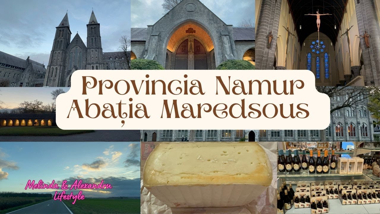 Comunele din Provincia Namur, Valonia. Abatia Maredsous