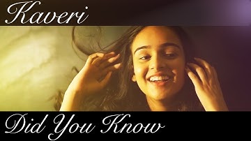 Did You Know (Official Music Video) - Kaveri