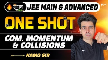 COM, Momentum & Collisions | One Shot - Sambhav | JEE Main & Advanced | #jee2024 #jee2025 #namokaul