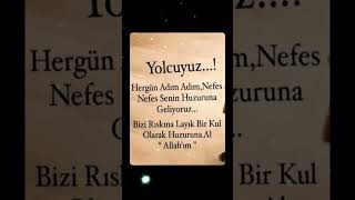 Bu Dünyada Yolcuyuz🤲 Resimi