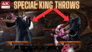 Tekken 8 King Just frame throws