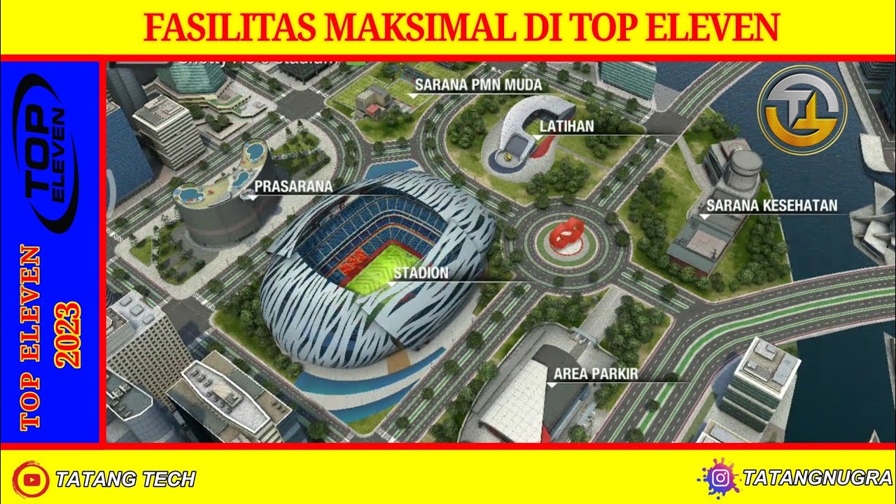 TOP ELEVEN 2023 MANAJER KEMBALI DENGAN STADION BATAS MAKSIMAL YouTube