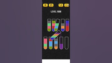 water sort puzzle - level 1998
