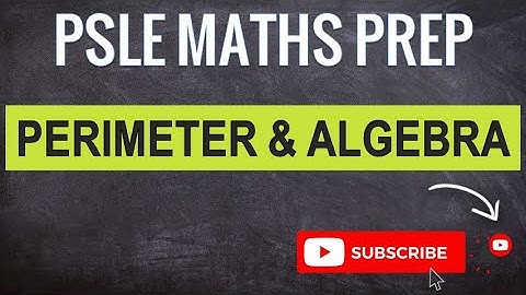 Perimeter and Algebra, Henry Park SA1 2021 | Learn Problem Sums | PSLE MATHS PREP