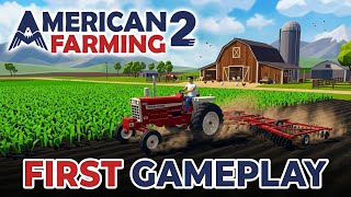 American Farming 2 First Gameplay- Episode 1: Plowing the Fields! screenshot 5