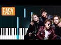 5 Seconds Of Summer - &quot;More&quot; 100% EASY PIANO TUTORIAL