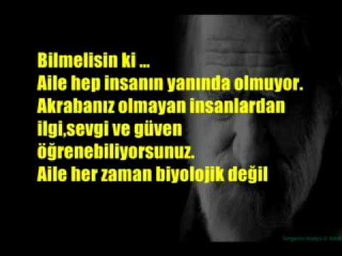 Bilmelisin ki - Can Yücel