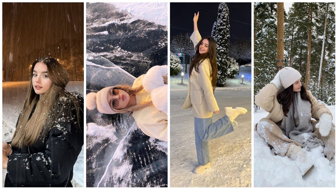 Cute pose ideas with a snow heart.❄️🤍 Which one do you like the most?🤗  Don't forget to save.🫶Like and follow @wanderesskriti for more… | Instagram