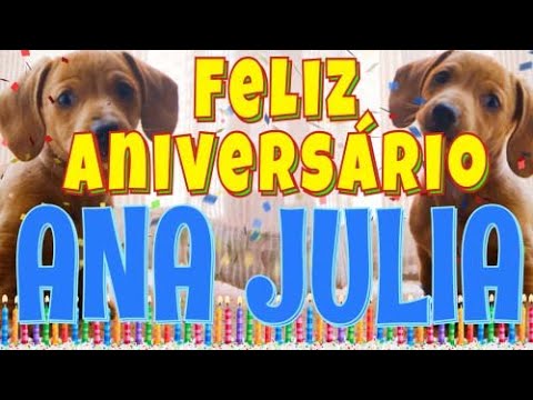 Feliz aniversário, Júlia!  Feliz aniversário, Mensagens de