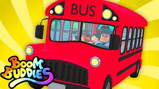 Rodas Do Ônibus Desenho Animado Musica Para Bebes Boom Buddies Português Educação