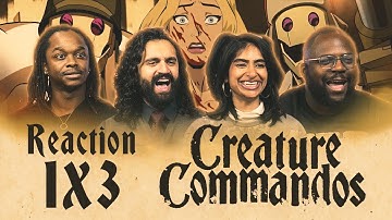 A Moment to Shine | Creature Commandos 1x3 "Cheers to the Tin Man" | Normies Reactions