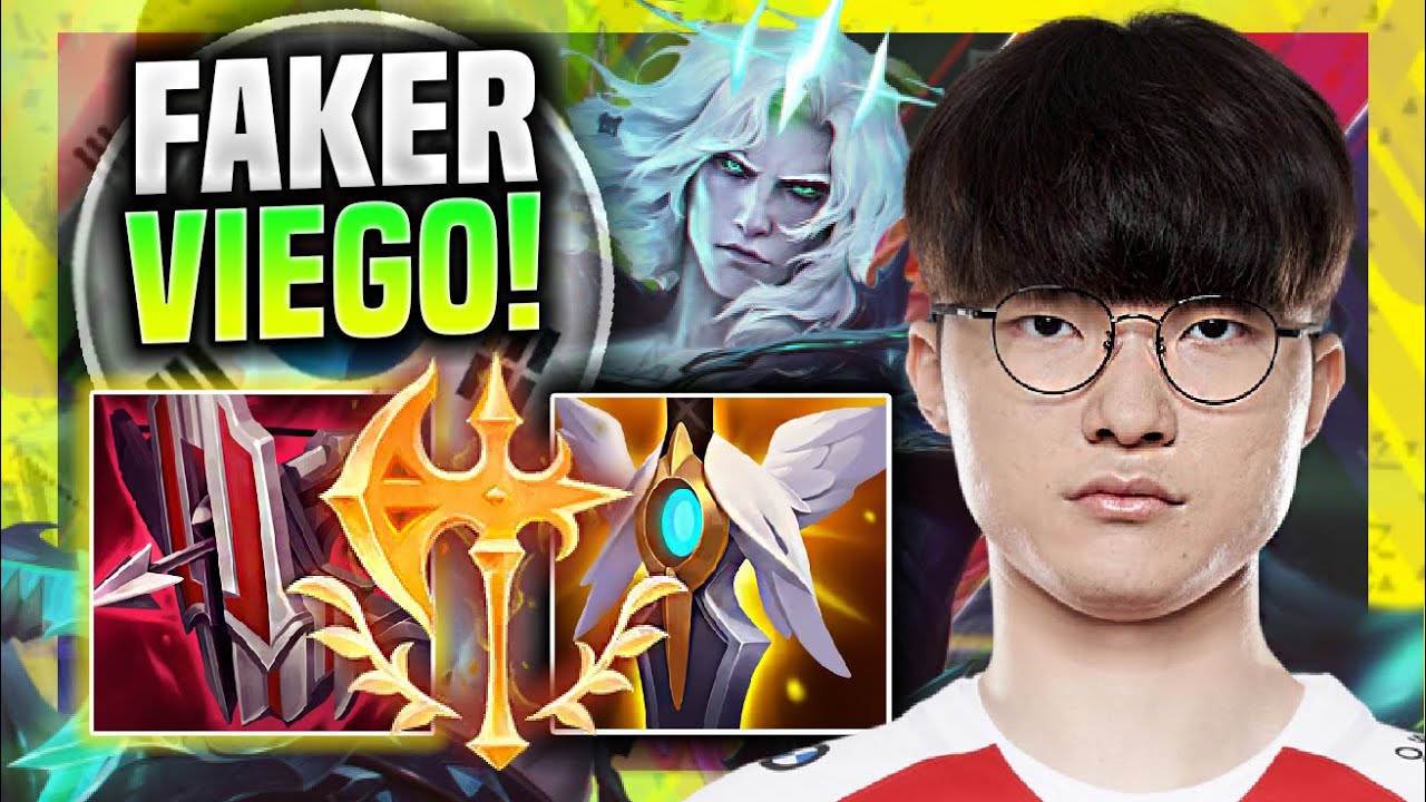 FAKER IS SO CLEAN WITH VIEGO! - T1 Faker Plays Viego Mid vs Rumble! | Season 11