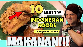 THE BEST 10 Indonesian Foods You Must Try - LUAR BIASA MAKANAN