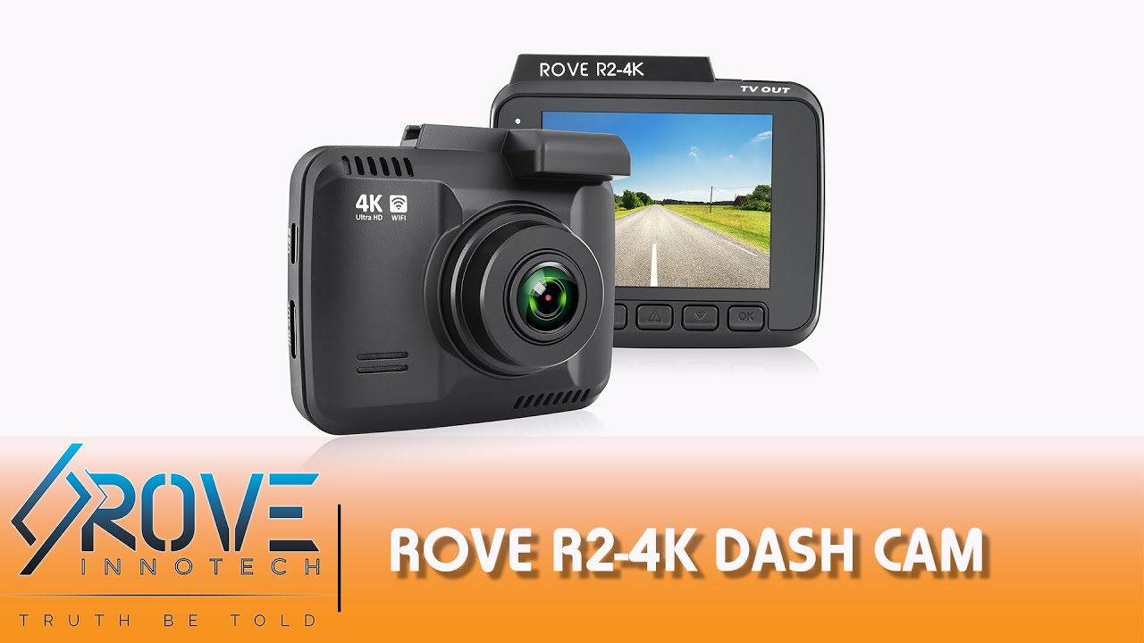 Rove R2 4K Dashboard Camera; Official Video YouTube