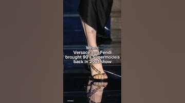 When Versace and Fendi brought 90