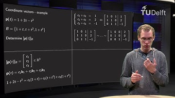 Coordinate vectors - example