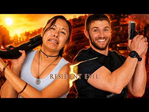 Resident Evil 5 with My Wife was a BAD IDEA | Full Co-Op Campaign | Part 1