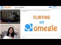 flirting with strangers on OMEGLE