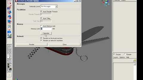 Maya mental ray 3d rendering technique # 5